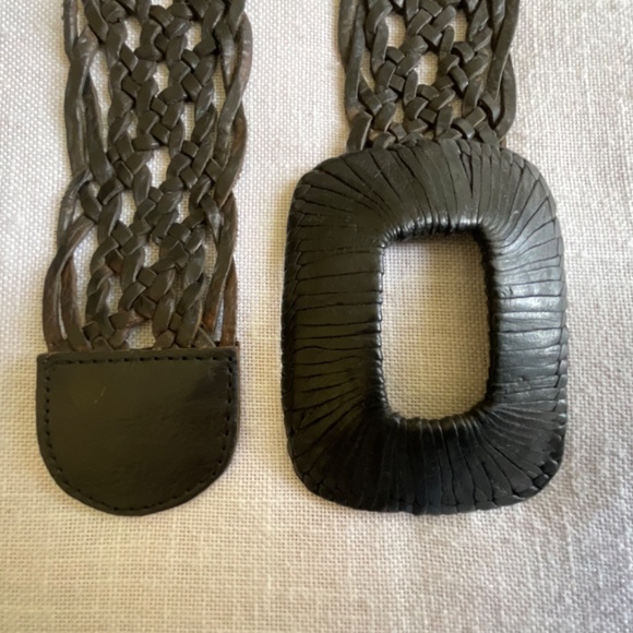 Motif 56 Handmade In Marocco Woven Adjustable Leather Boho Belt…